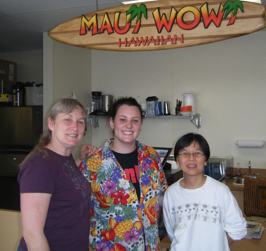 TX - Debbie with a young evangelist & Selina