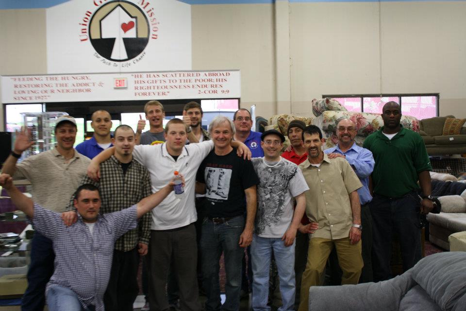 The guys at UGM Thrift Store - Tigard, OR.